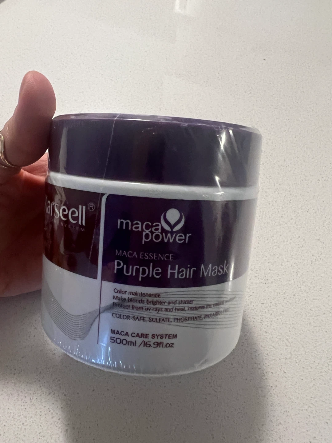 Karseell Maca Essence Purple Hair Mask 500ml - photo 5