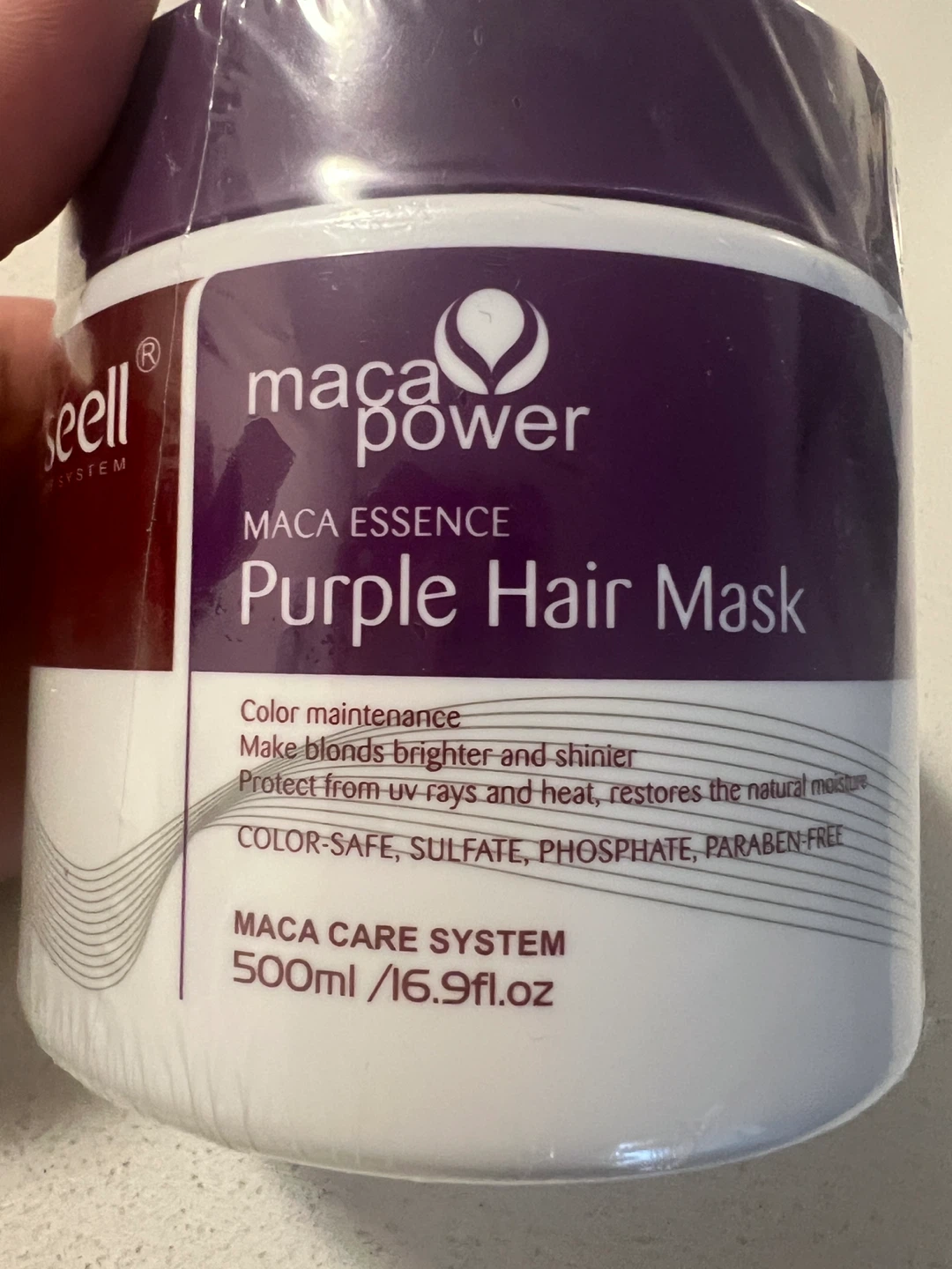 Karseell Maca Essence Purple Hair Mask 500ml - photo 4