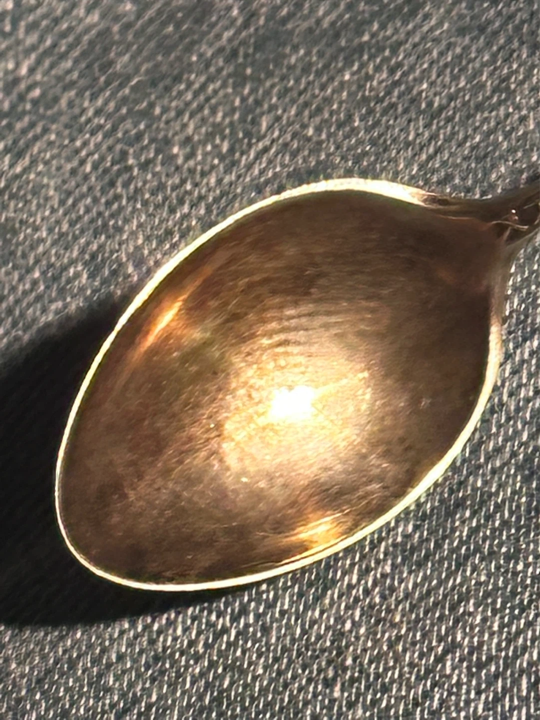 1/2 size Grand Falls Yellowknife Sterling Souvenir Spoon - photo 4
