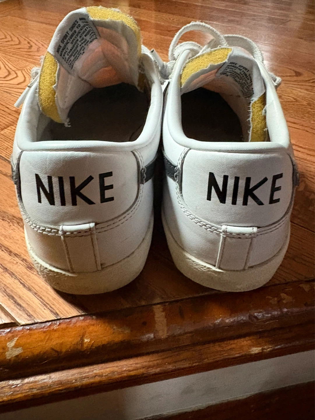 Nike Blazer Low '77 Vintage Sneakers White Black Size 9.5 - photo 5