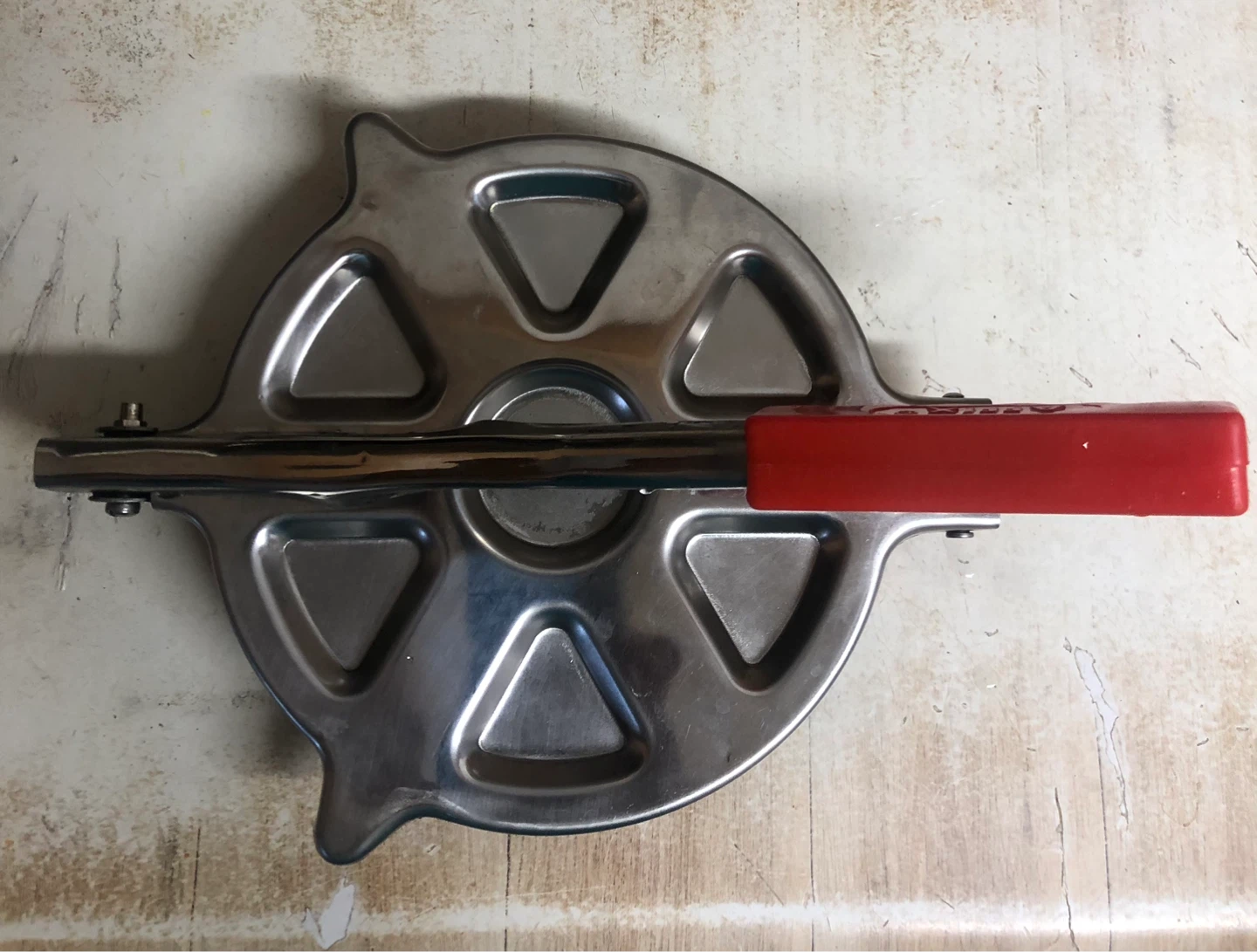 Vintage Stainless Steel Pie Press - photo 2