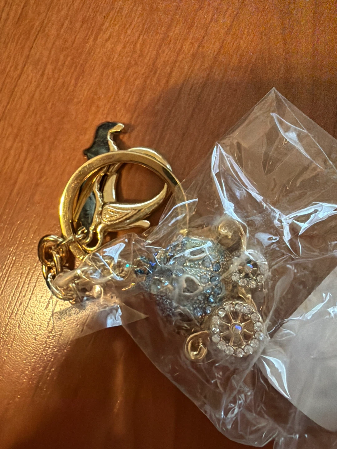 Pumpkin Carriage Keychain Charm