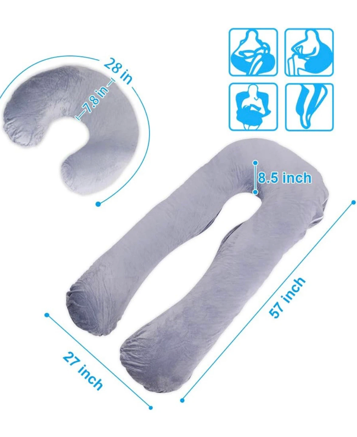 BRAND NEW - U-Shaped Maternity Pillow - photo 3