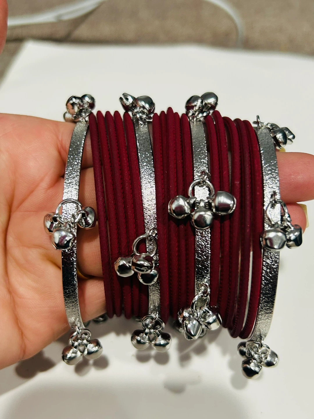 Silver Kashmiri bangles 5 - photo 5
