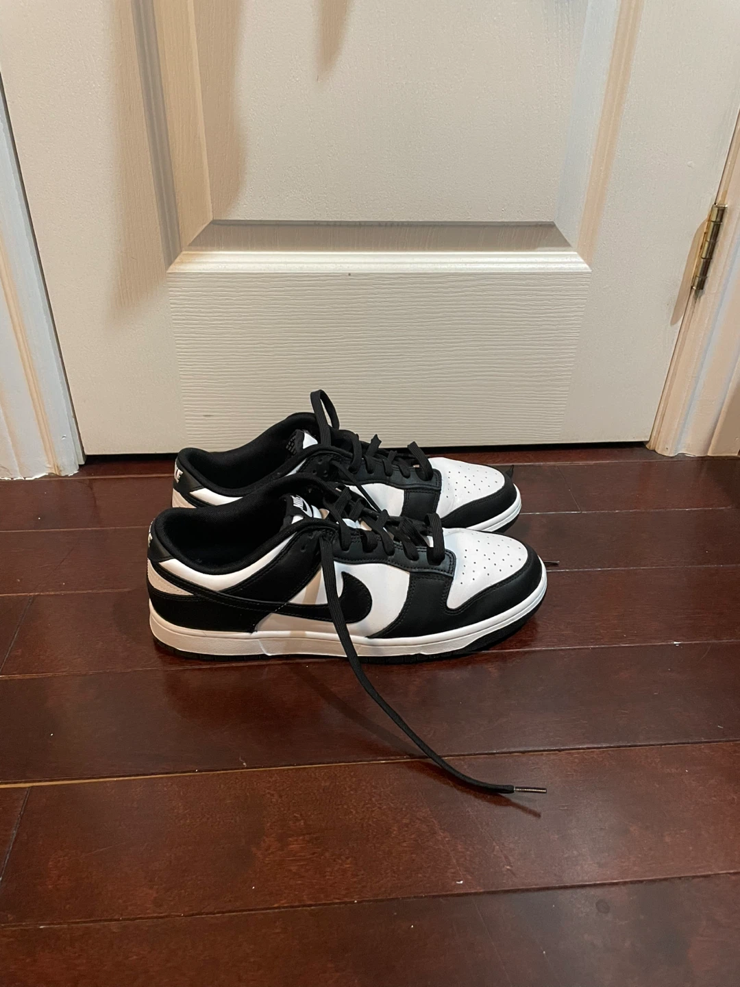 Nike Dunk Low Retro White Black Panda Sneakers - photo 2