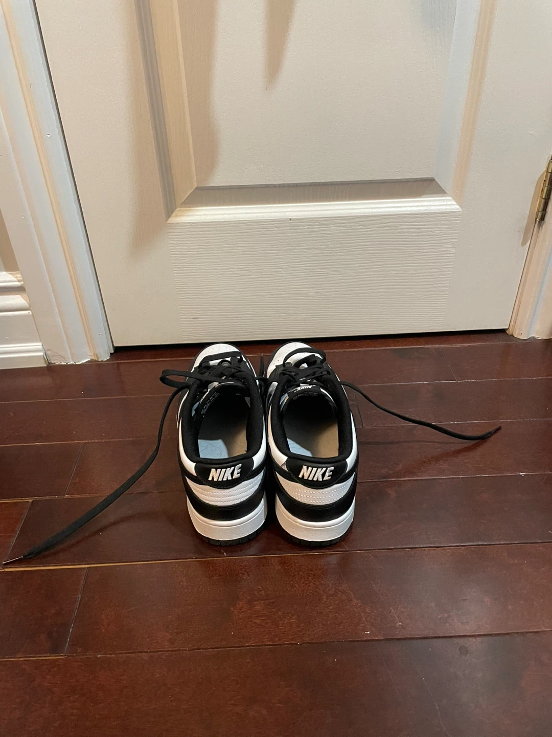 Nike Dunk Low Retro White Black Panda Sneakers - photo 3
