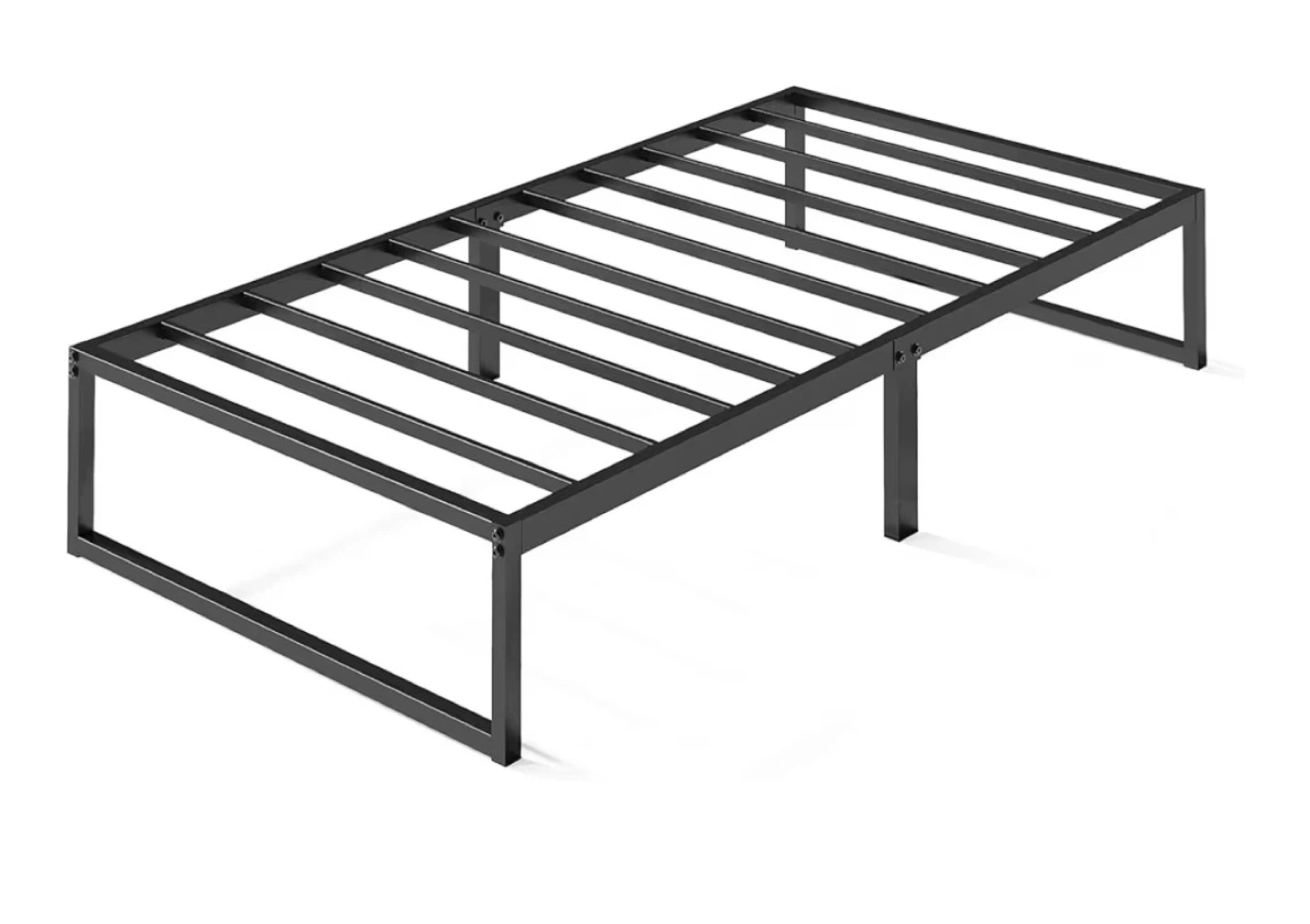 Black Metal Twin Bed Frame