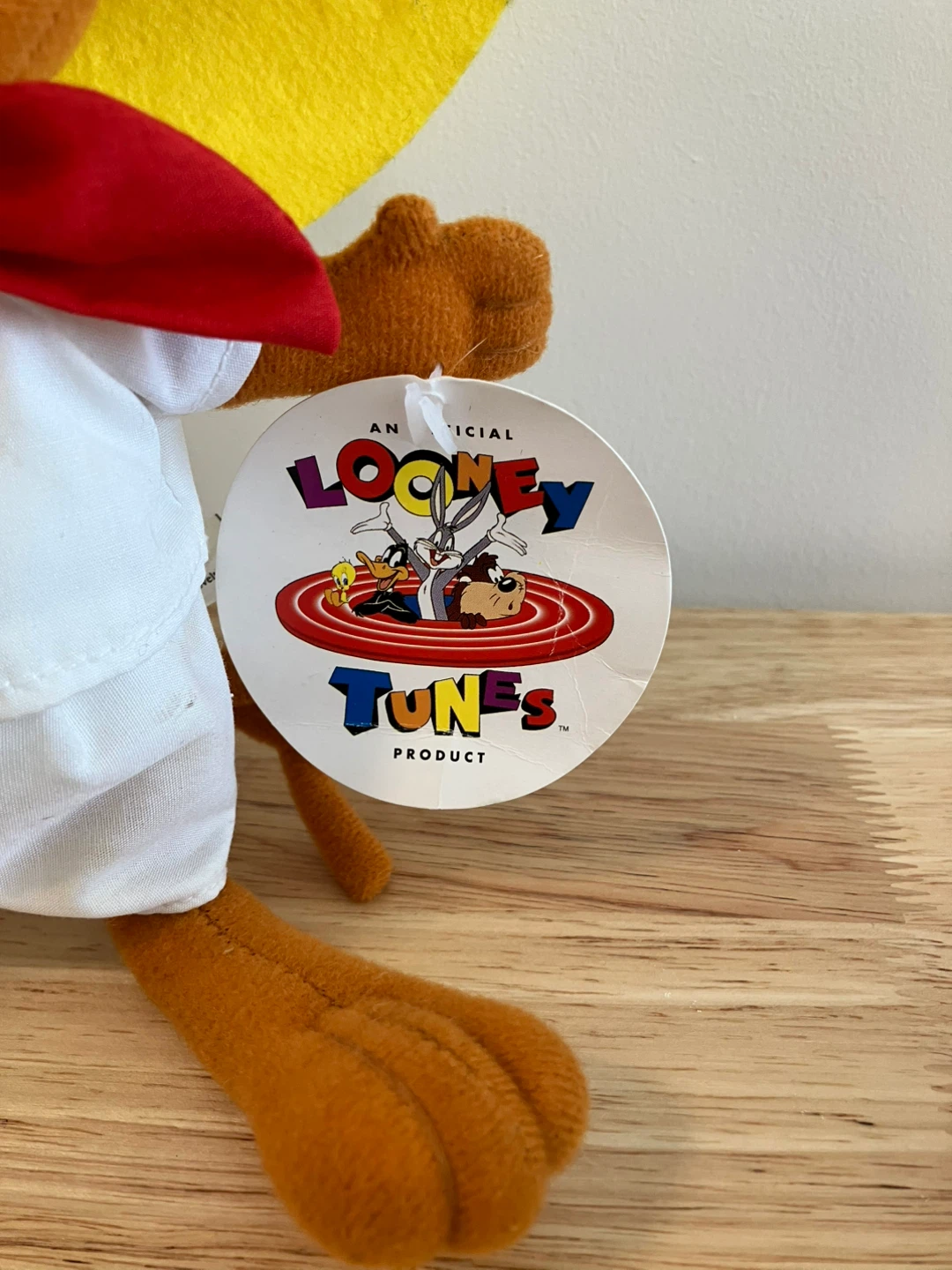 1996 Looney Tunes Speedy Gonzales Plush Toy - photo 3