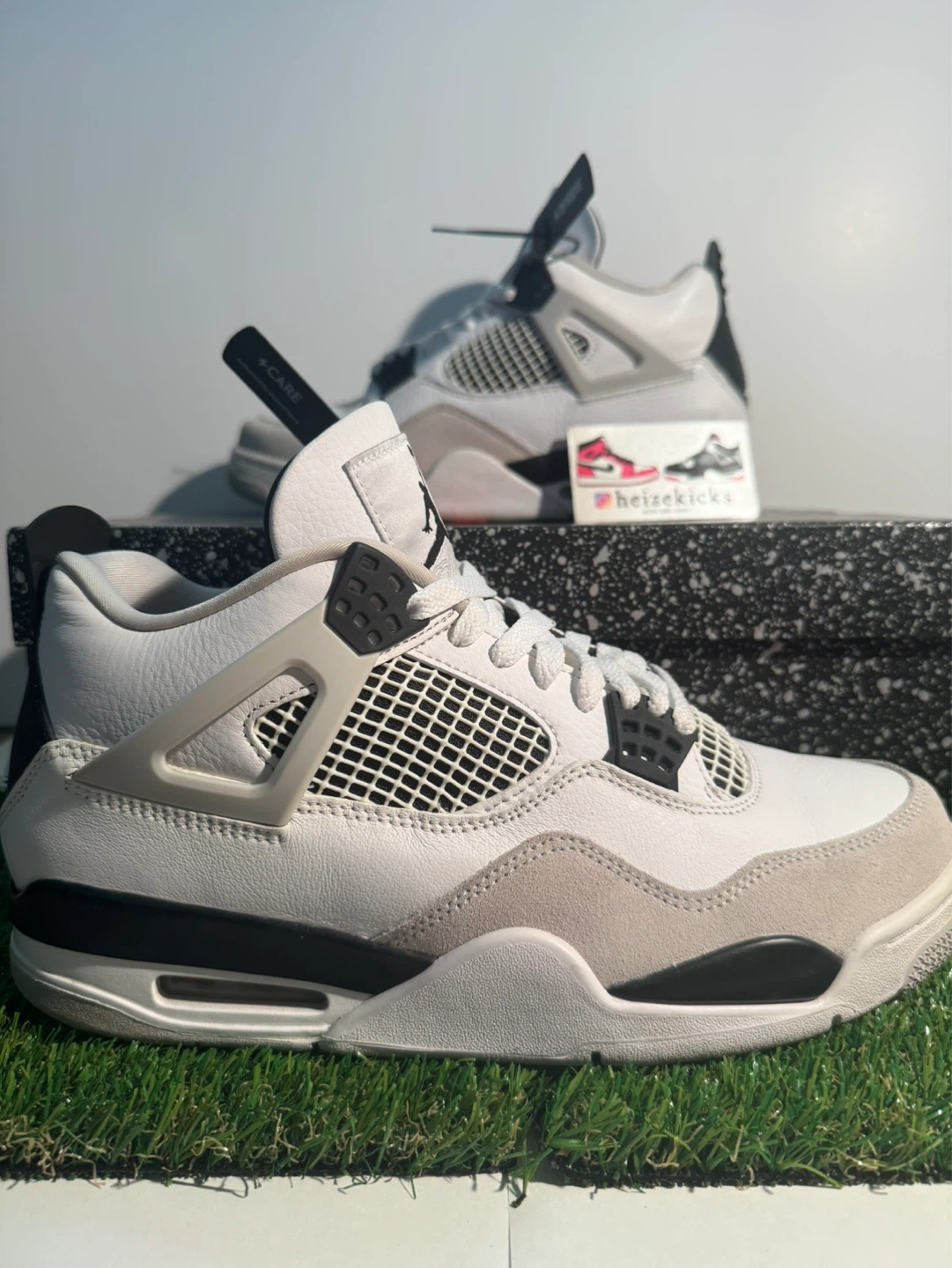 Jordan 4 Military Black size 9.5