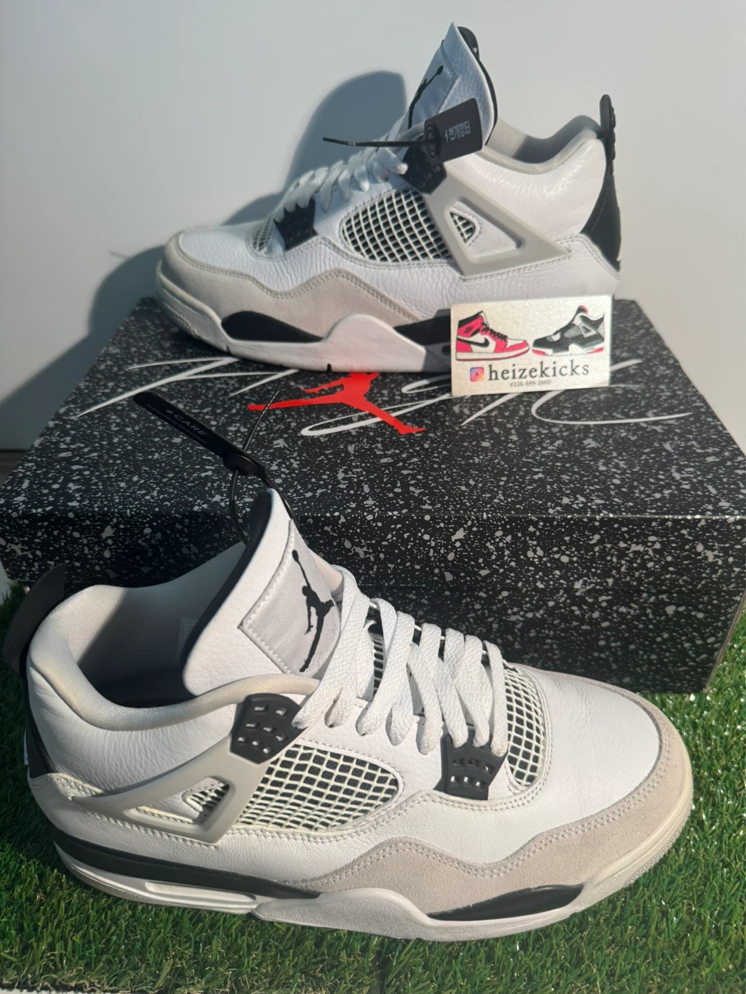 Jordan 4 Military Black size 9.5 - photo 2