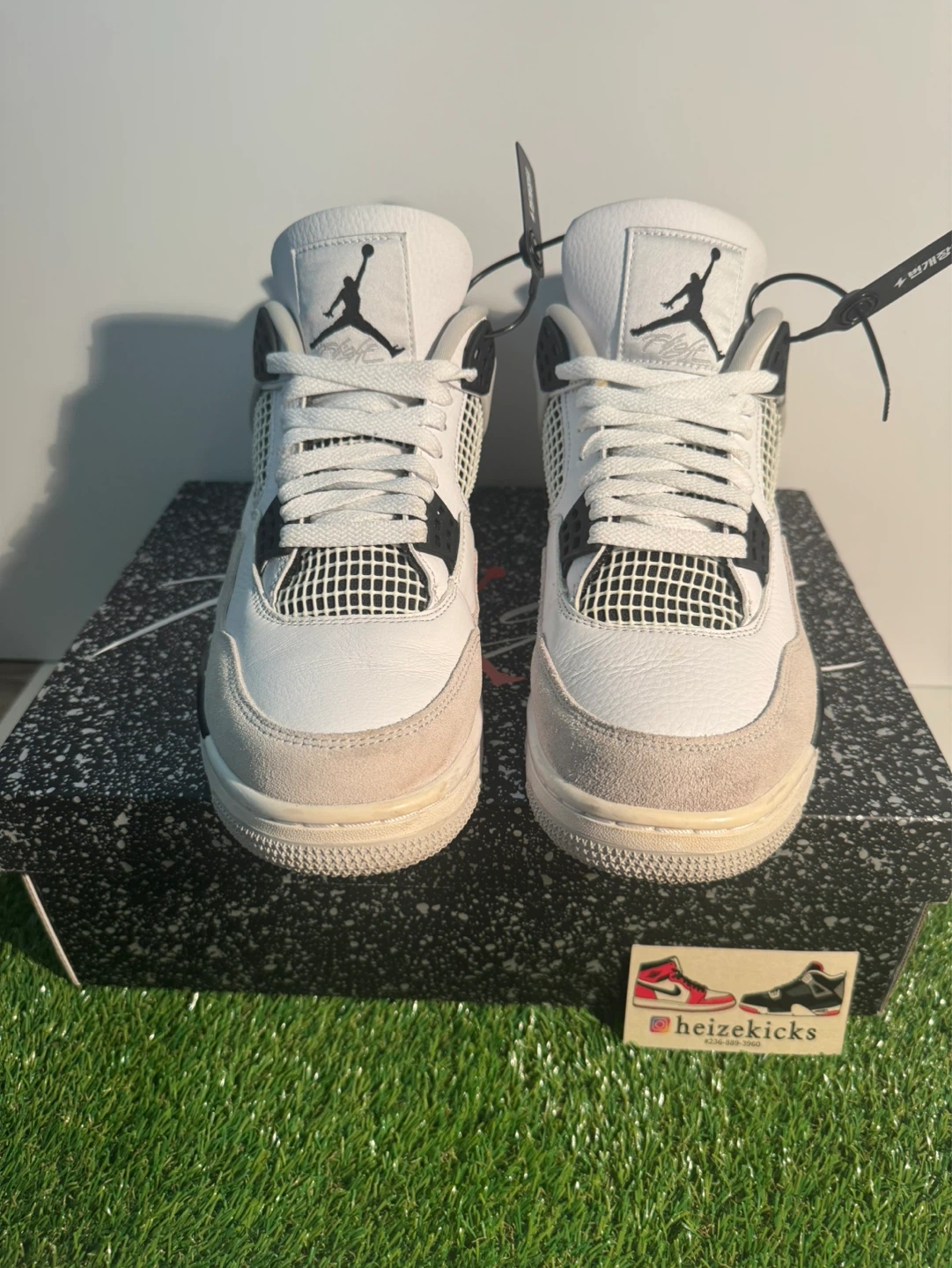 Jordan 4 Military Black size 9.5 - photo 3