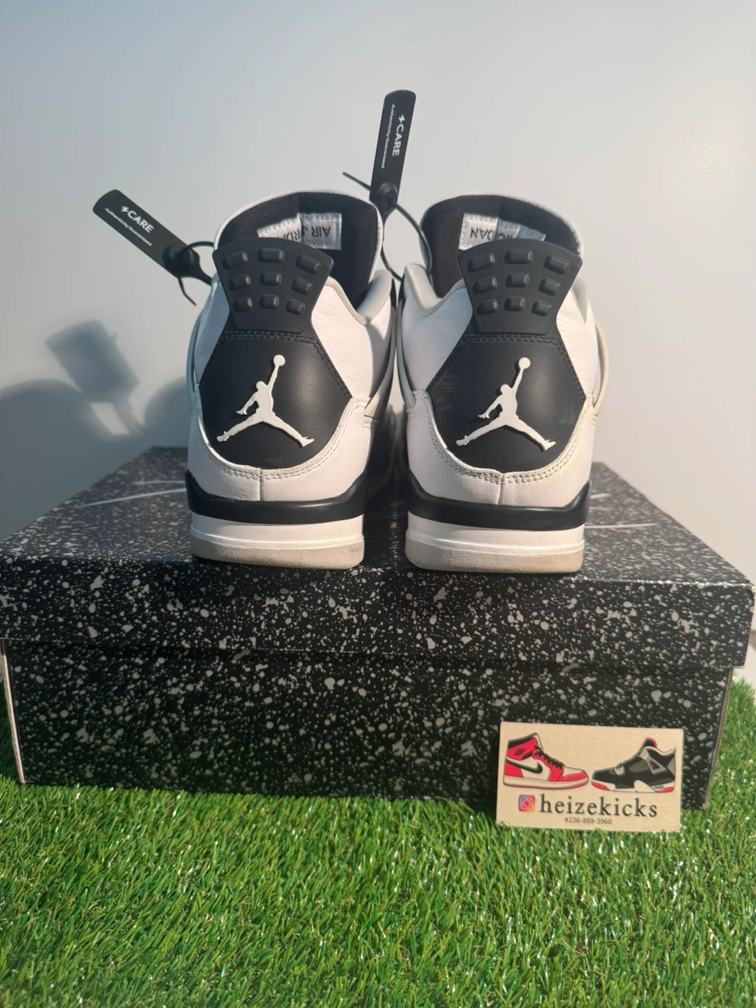 Jordan 4 Military Black size 9.5 - photo 4
