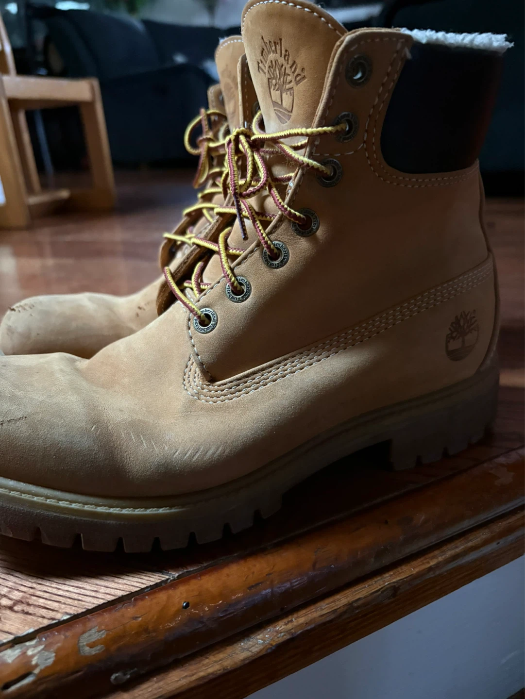 Timberland Men's 6 Inch Fur Lined Boots Size 8 - photo 4