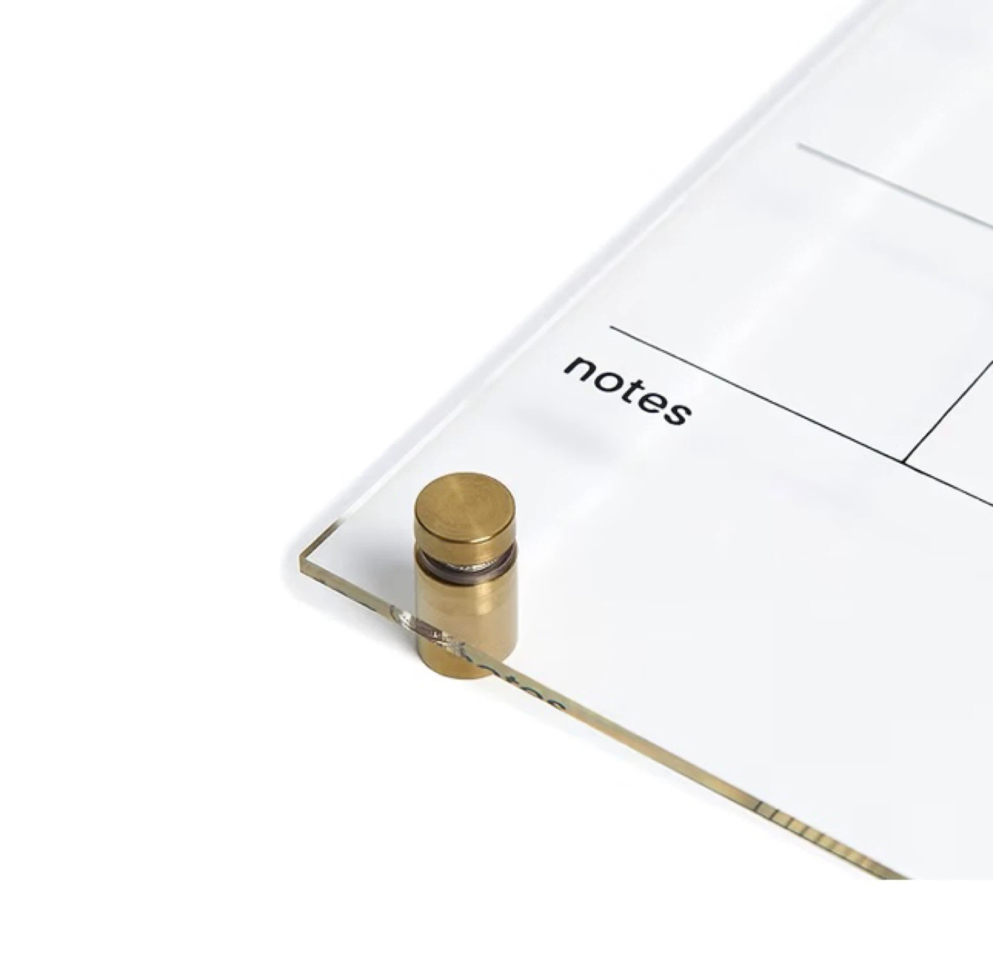 New U Brands Acrylic Monthly Dry Erase Calendar - photo 4