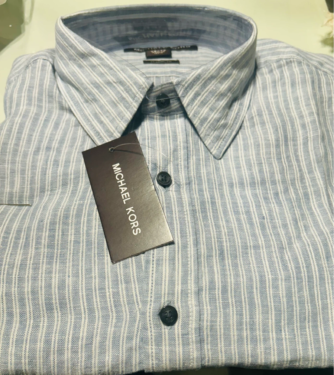 Michael Kors Striped Dress Shirt - photo 2
