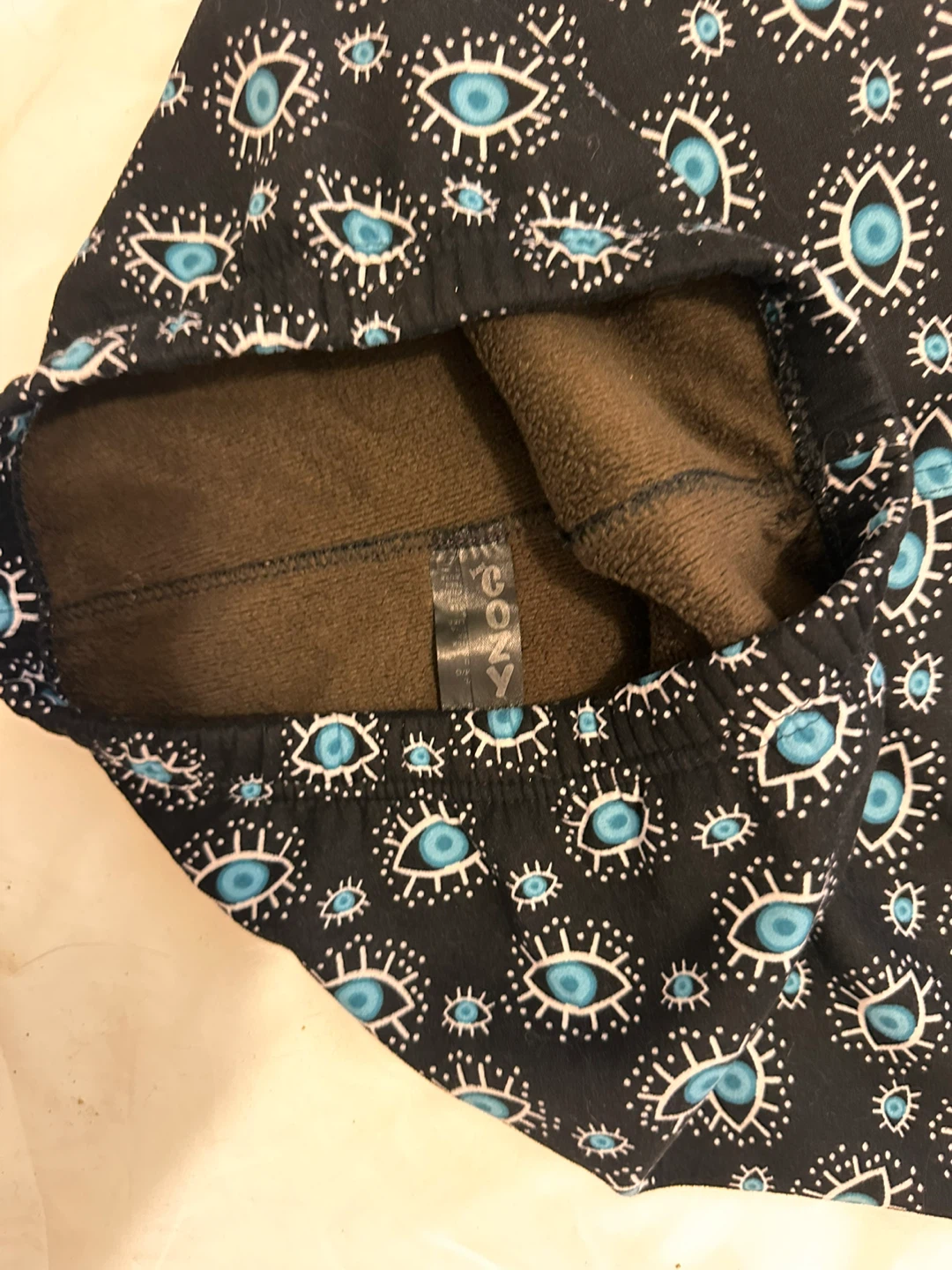 Cozy patterned leggings - photo 3