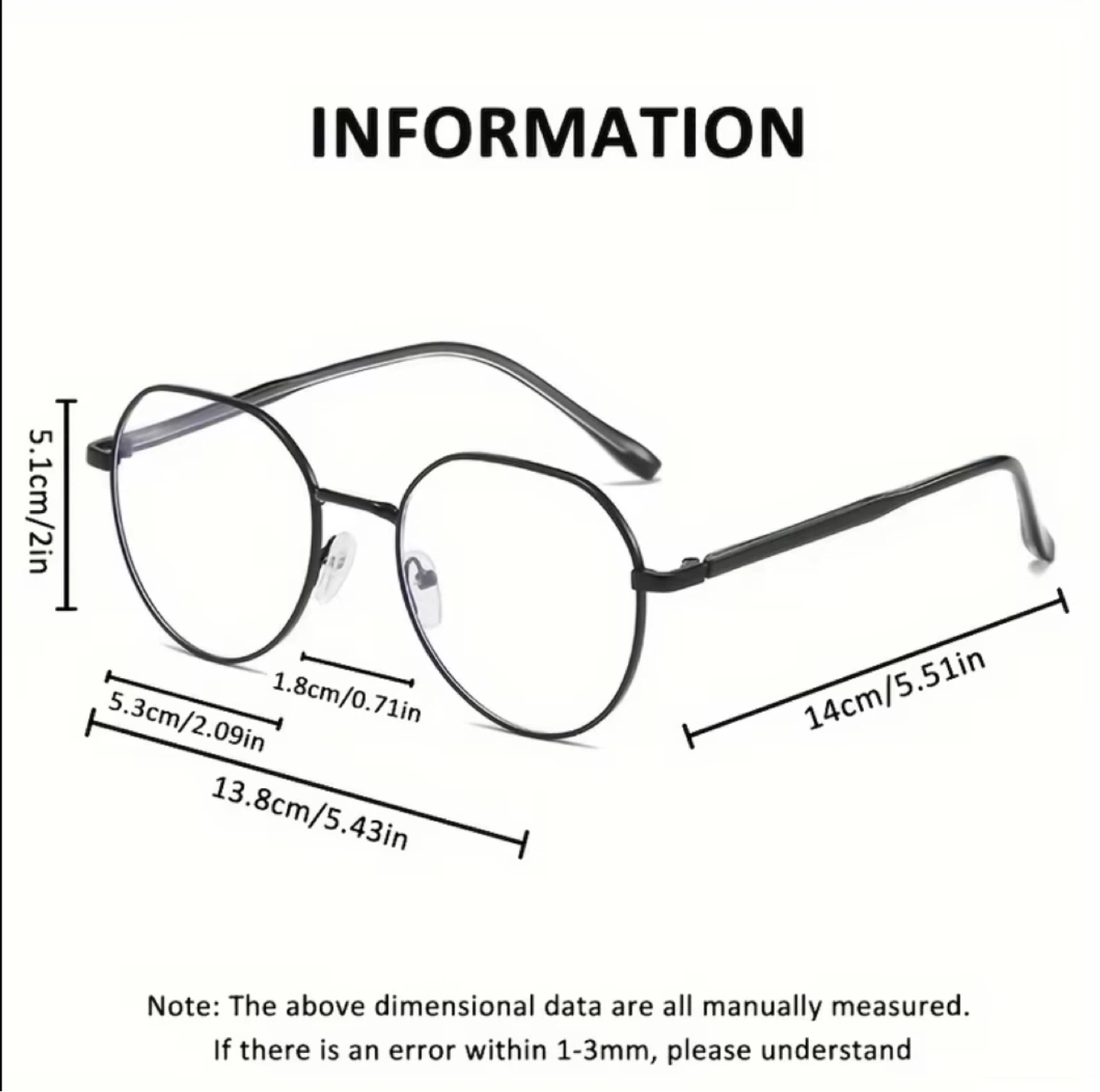 Round Blue Light Glasses - Rose Golden - photo 2