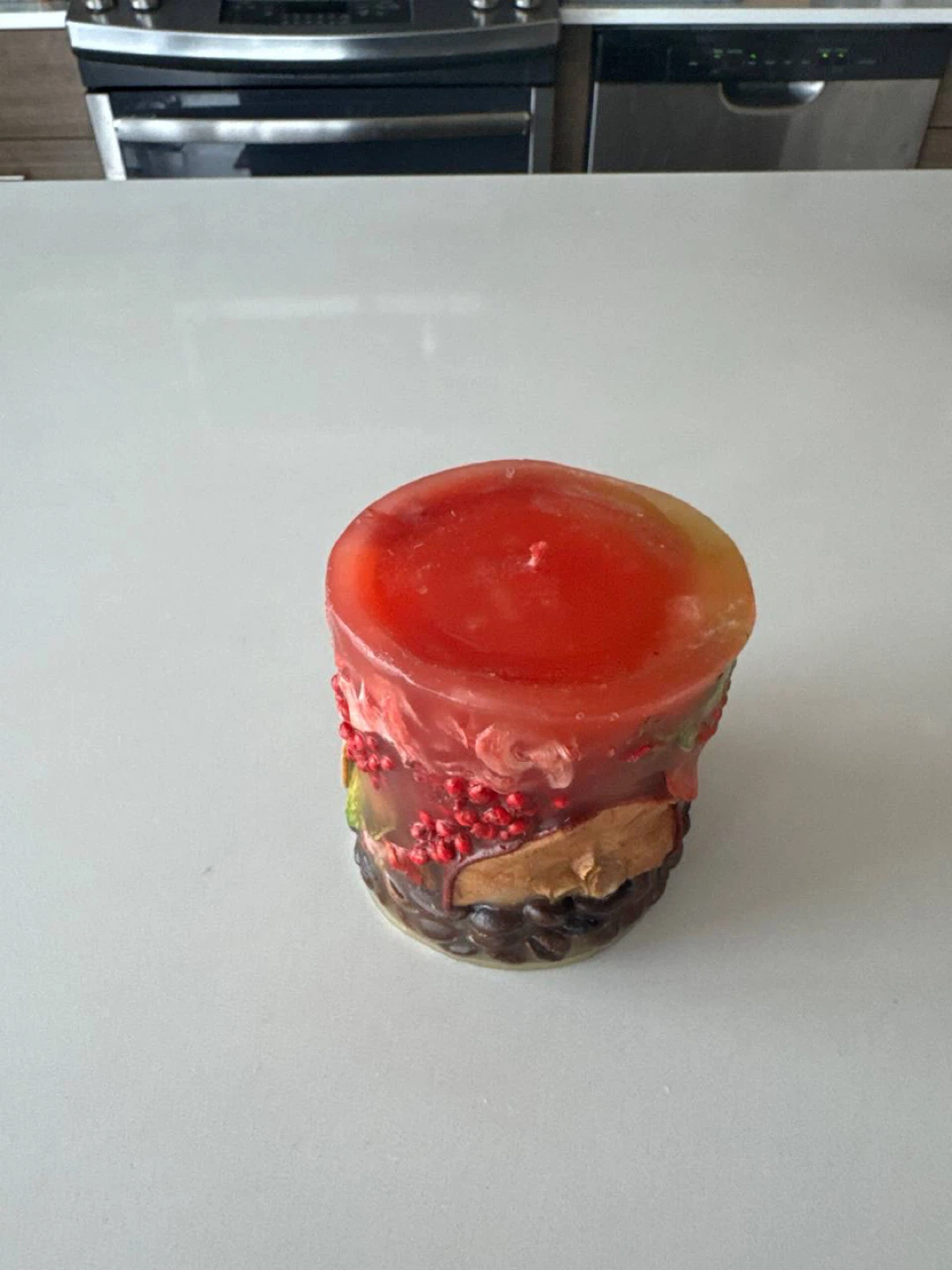 Decorative Scented Candle with Fruits - photo 2