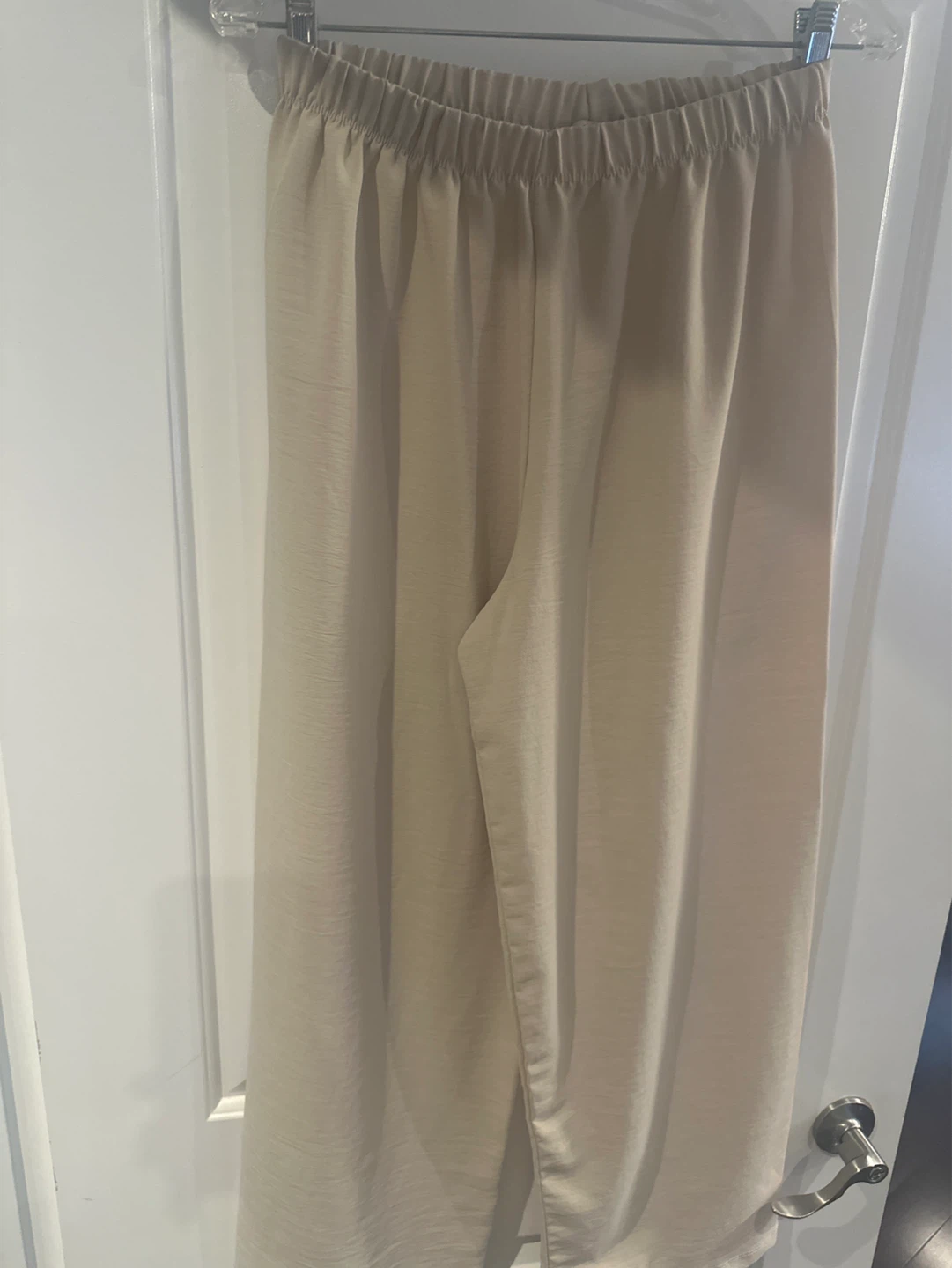 Two-piece beige tunic and pants set - photo 3
