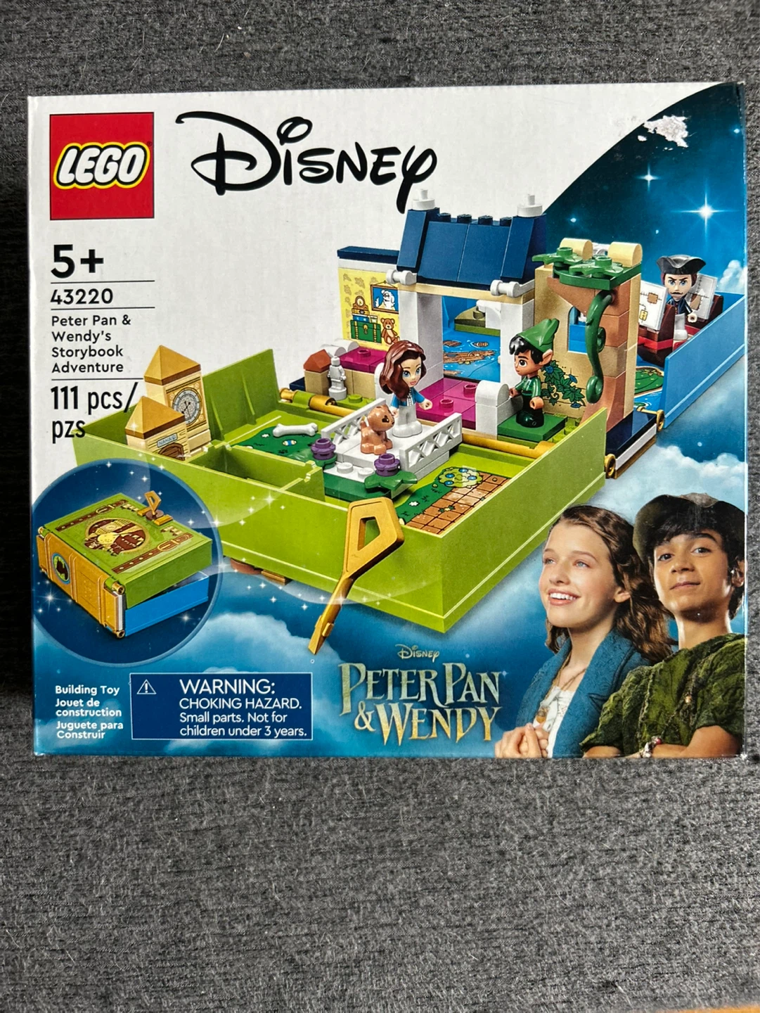 LEGO Disney Peter Pan & Wendy's Storybook Adventure Set 43220