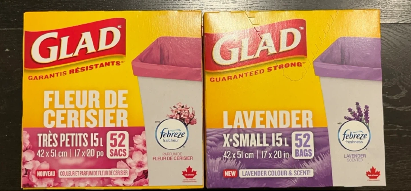 GLAD Trash Bags - Assorted Scents & Sizes - photo 2