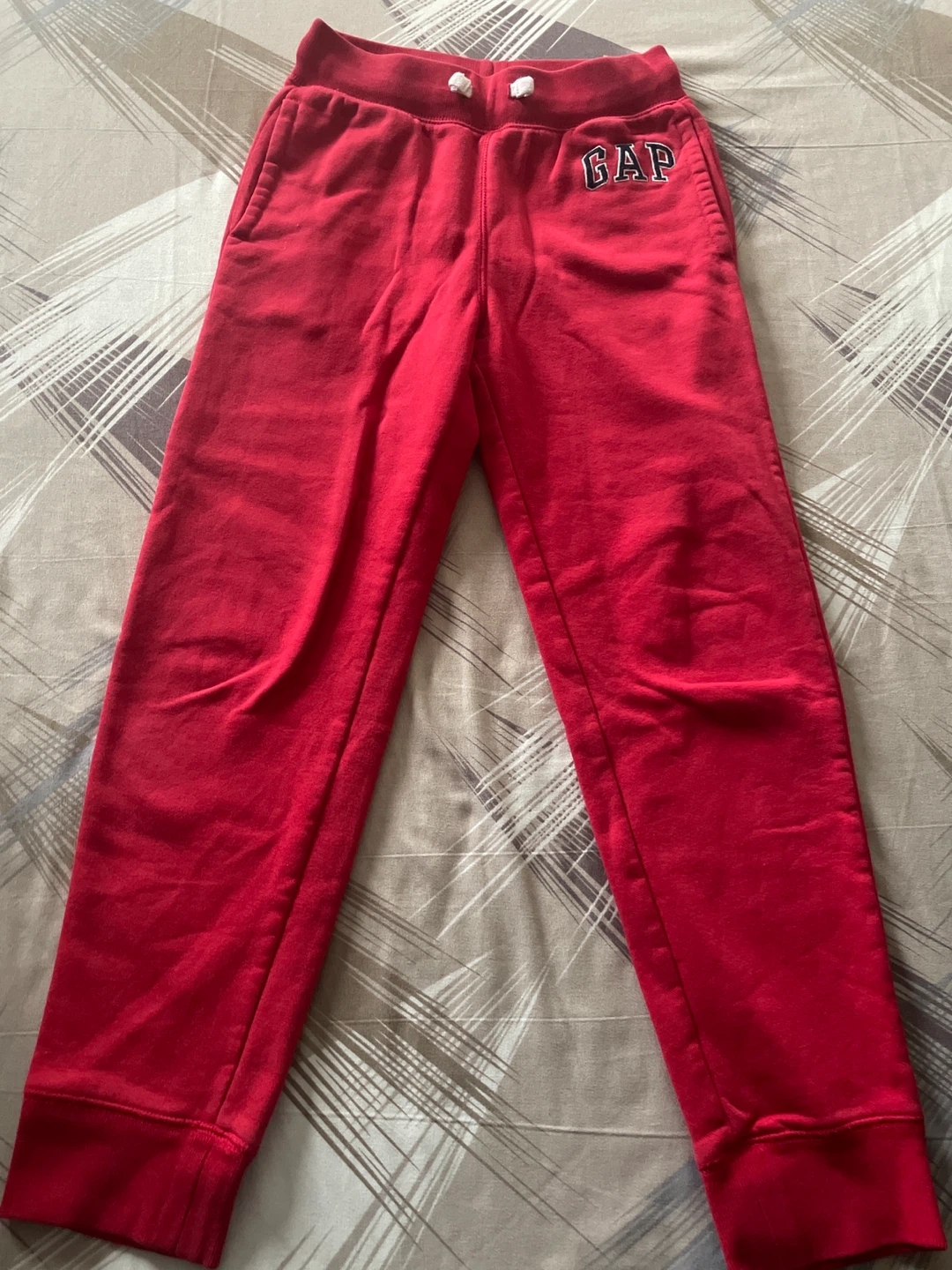 GAP Kids Red Jogger Sweatpants Size LG (10)