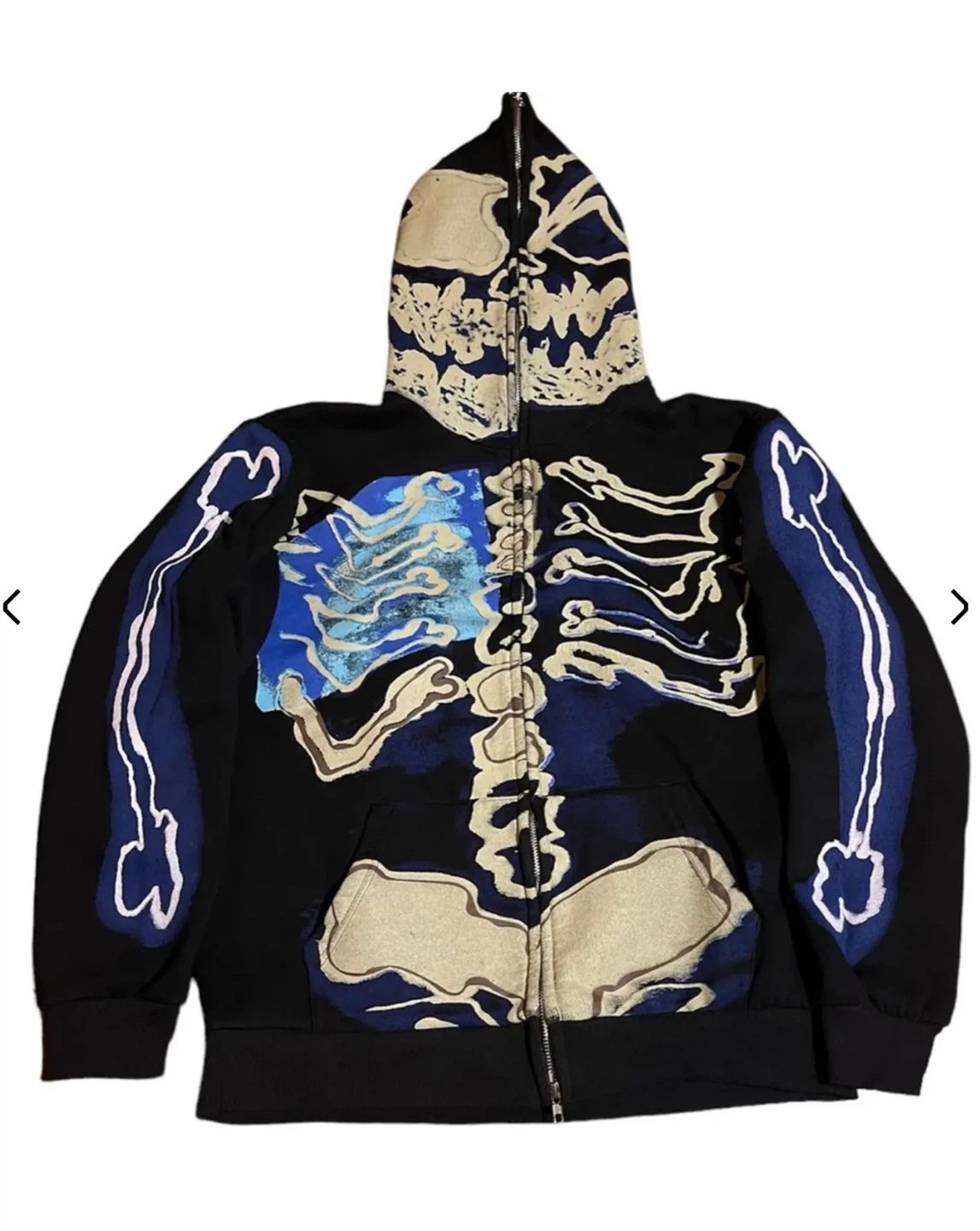FOUR CACTUS Travis Scott Style Zip-Up Hoodie