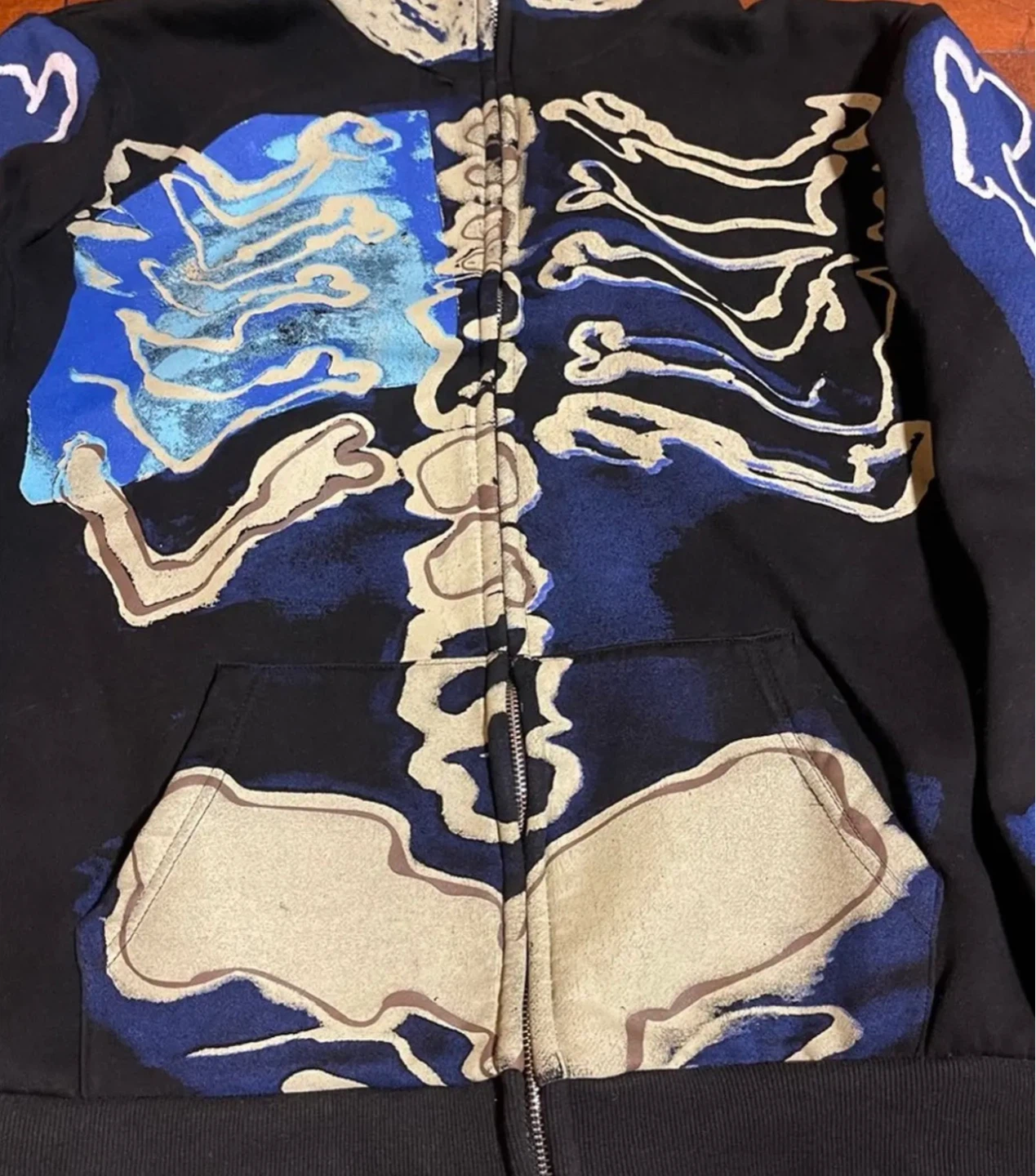 FOUR CACTUS Travis Scott Style Zip-Up Hoodie - photo 3