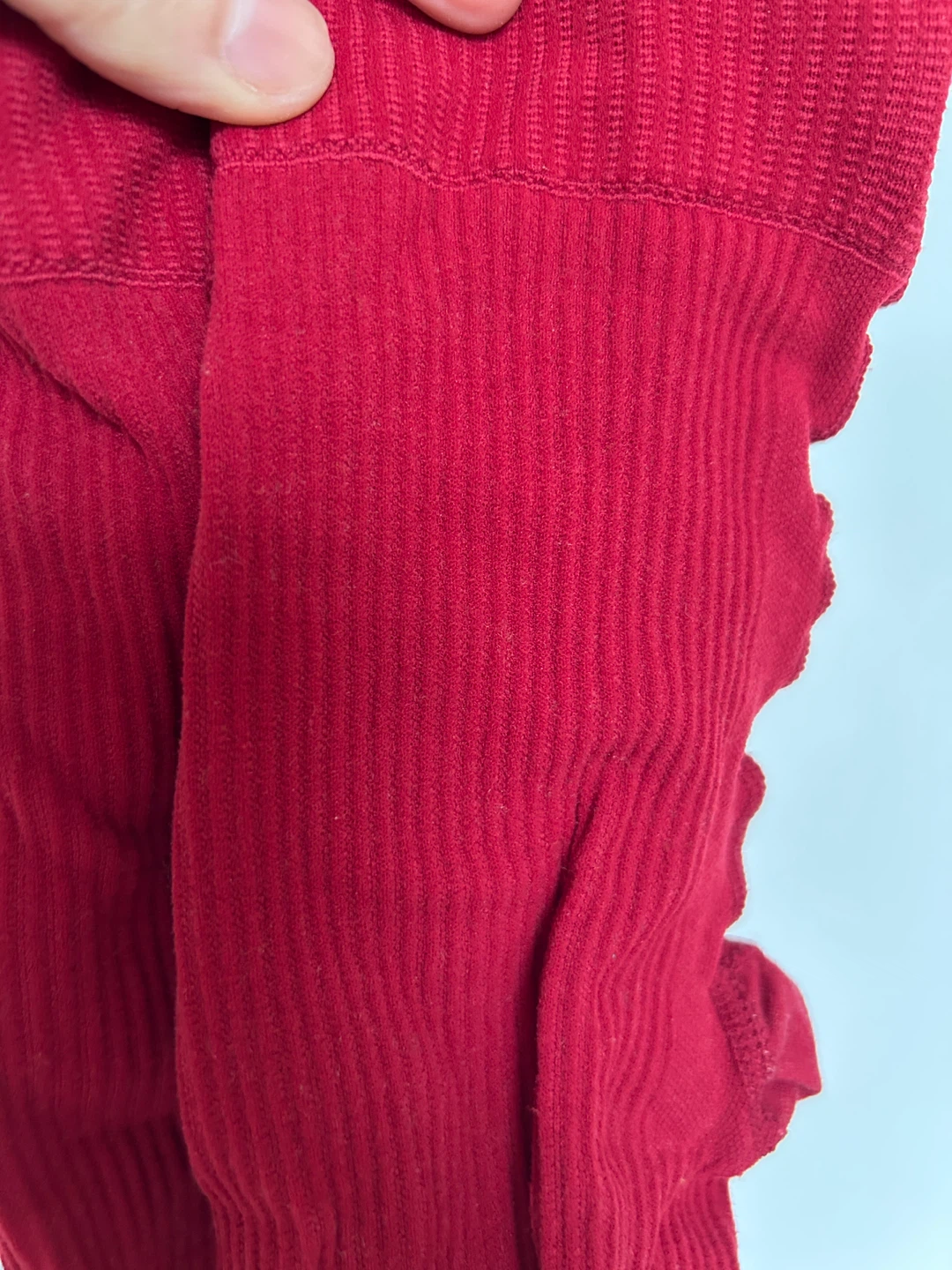 lonic Ribbed Tights - Pirouette Red - photo 2
