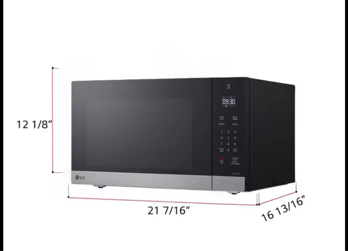 LG Microwave Oven 1.5 cu. ft. 1200W - photo 2