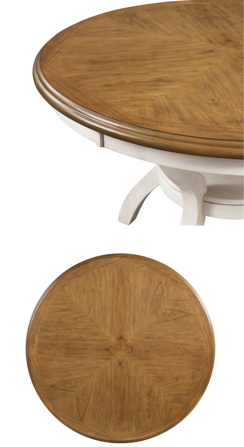 Round Dining Table with 4 Chairs