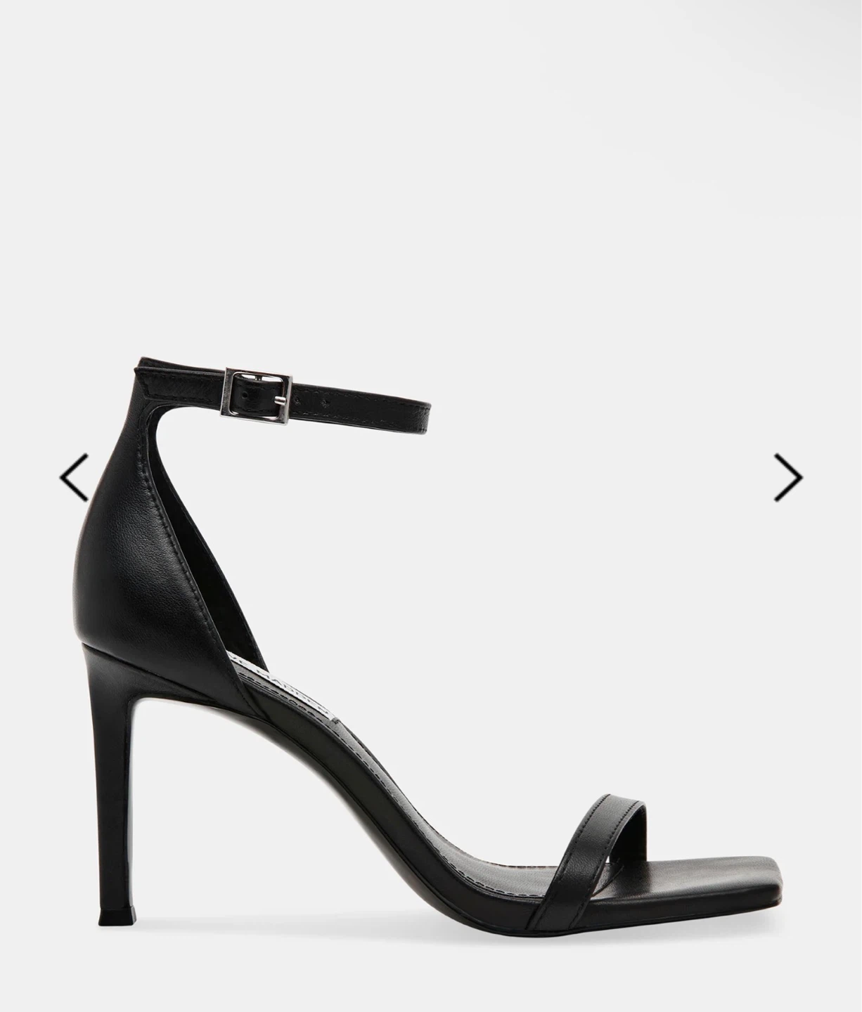 Steve Madden Black Strappy Heels - Size 8