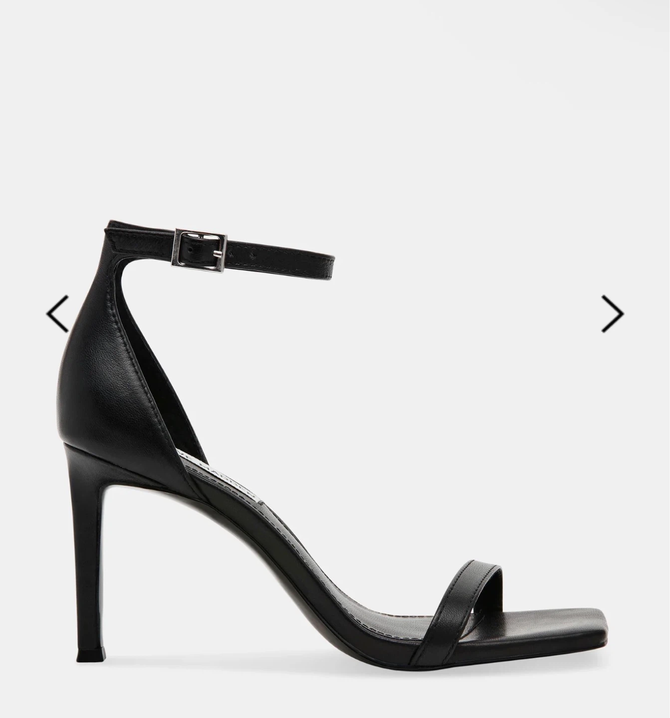 Steve Madden Black Strappy Heels - Size 8 - photo 3