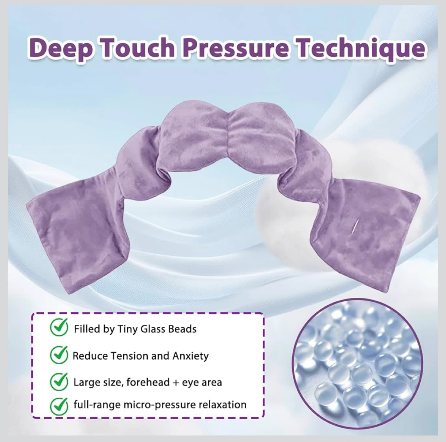 BRAND NEW Gravity Eye Mask – Available colours: Black & Violet - photo 4