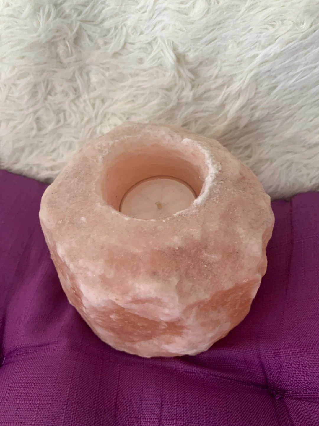 Himalayan Salt Tealight Holder.Moving sales Port Coquitlam
