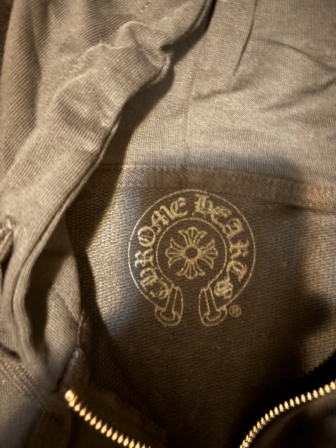 Chrome Hearts Black Zip-Up Hoodie - photo 4