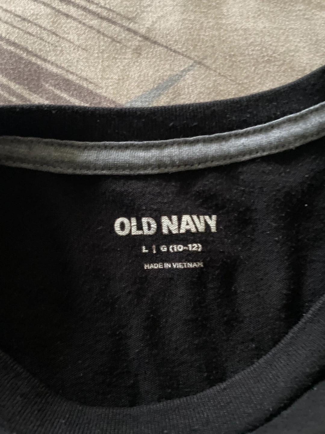 Old Navy Black Long Sleeve Shirt Size L (10-12) - photo 3