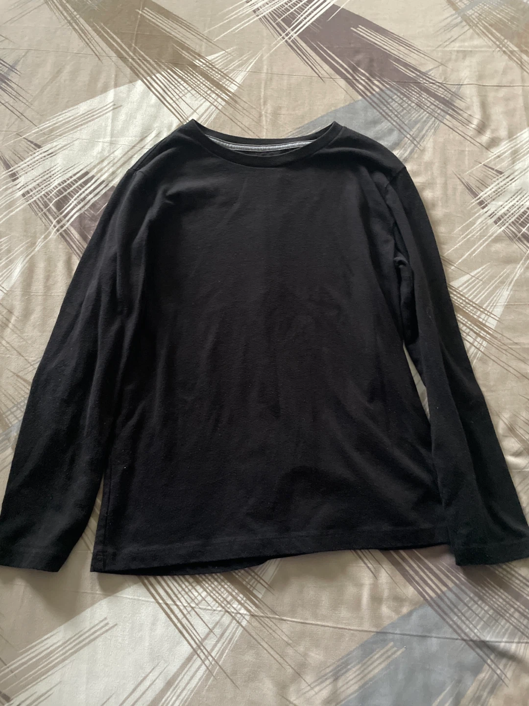 Old Navy Black Long Sleeve Shirt Size L (10-12)