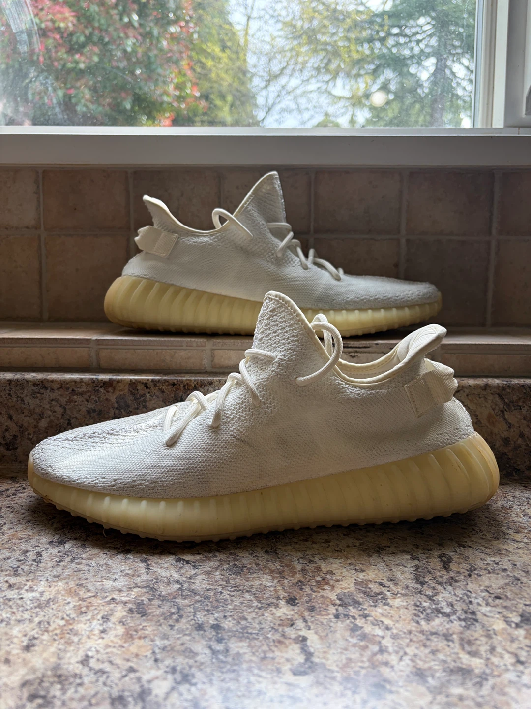Adidas Yeezy Boost 350 V2 Cream White Sneakers