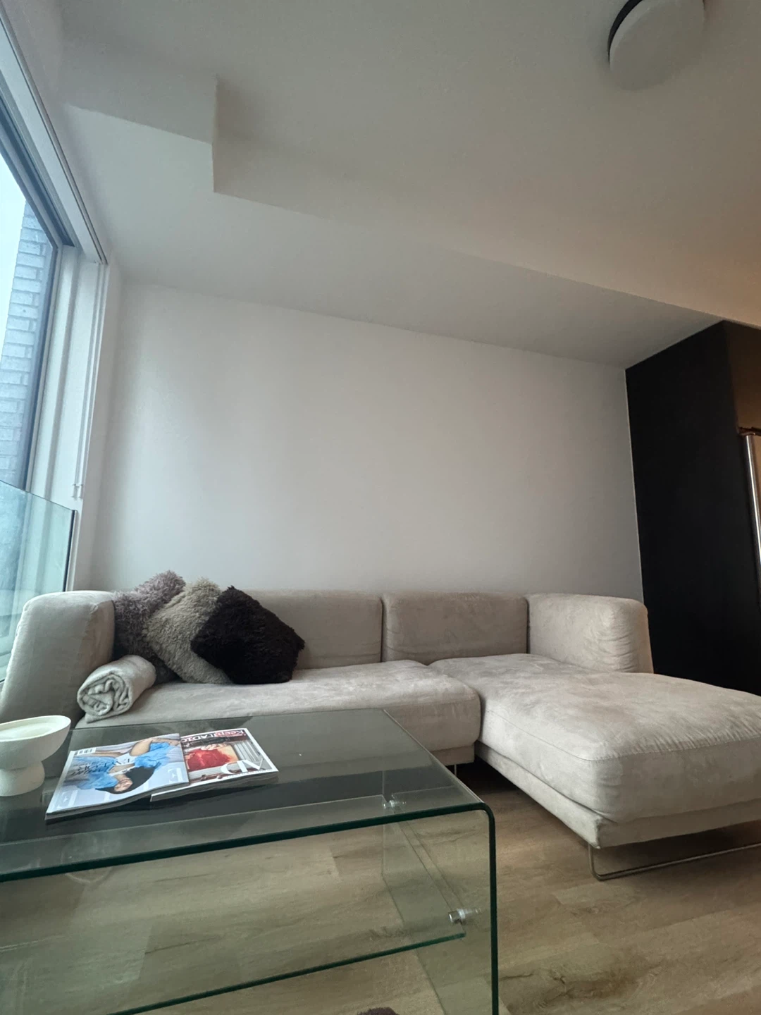 Sectional Sofa - Light Beige