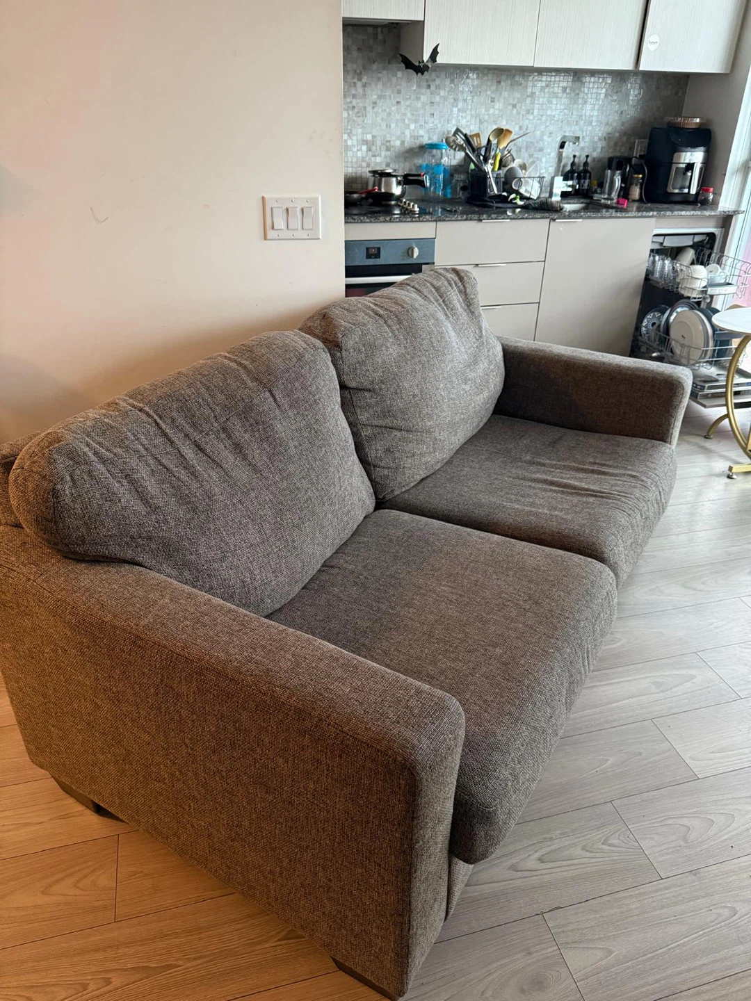 Grey Fabric Sofa