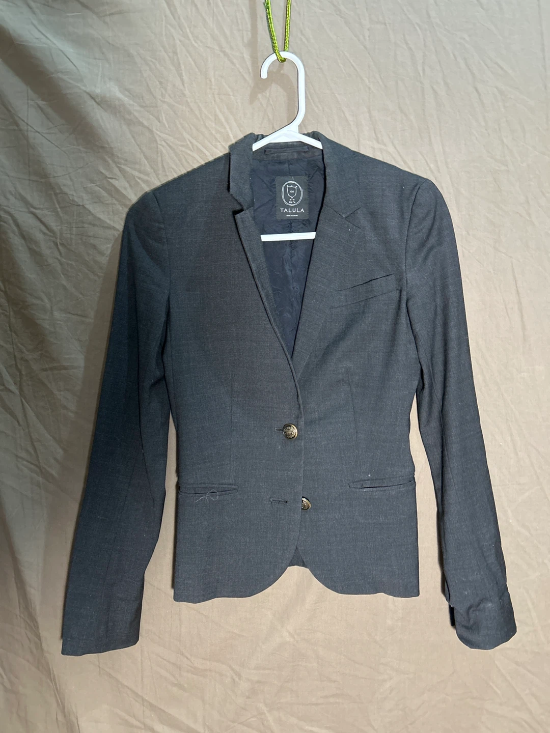 Talula Women's Grey Black Blazer - 00