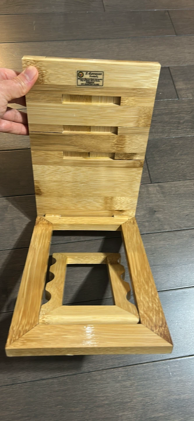 Bamboo Adjustable iPad Stand - photo 4