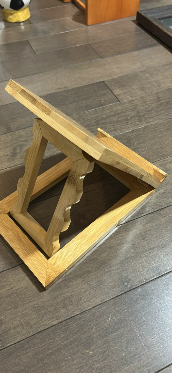 Bamboo Adjustable iPad Stand - photo 2
