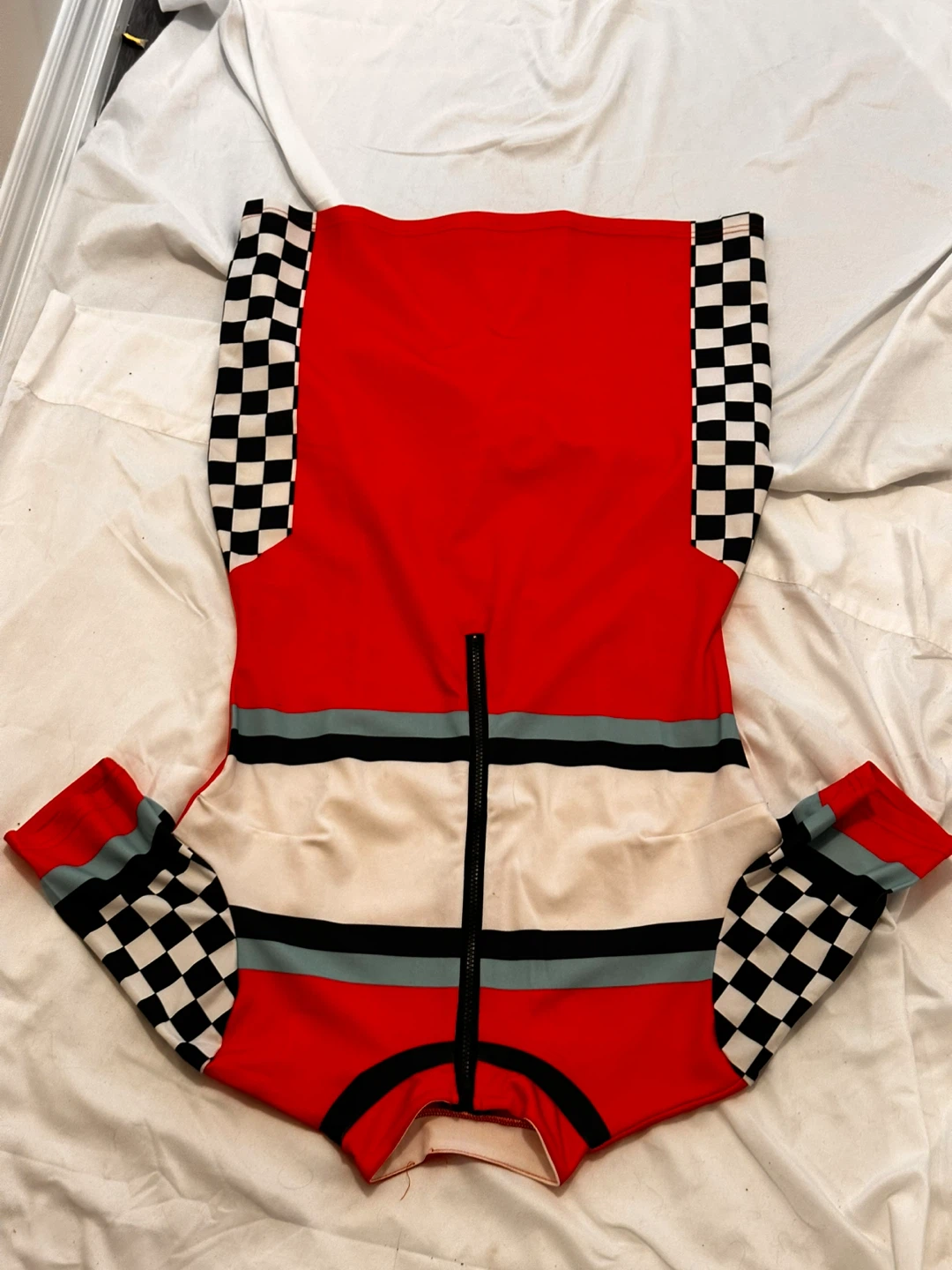 Race Car Driver Inspired Dress