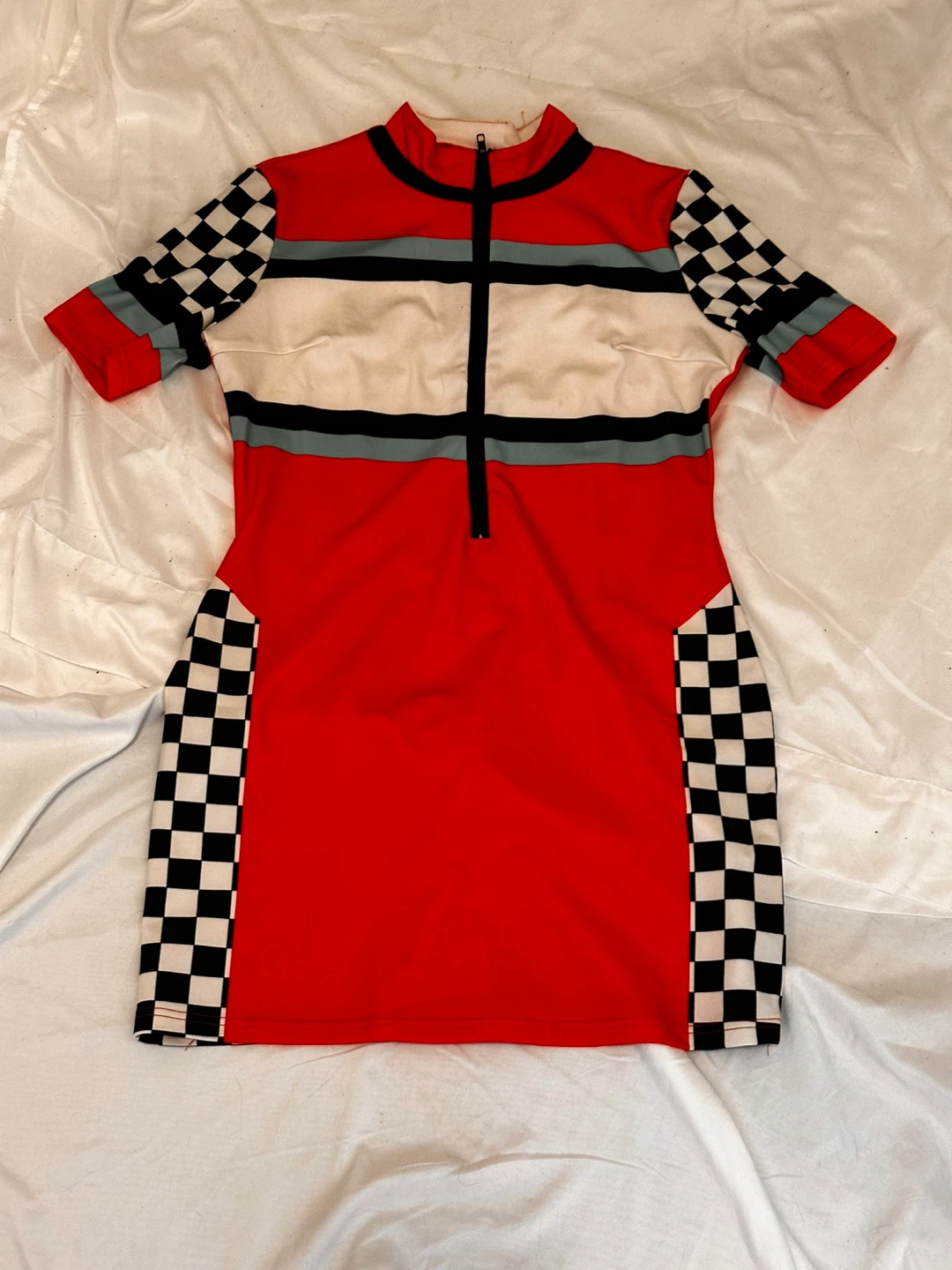 Race Car Driver Inspired Dress - photo 2
