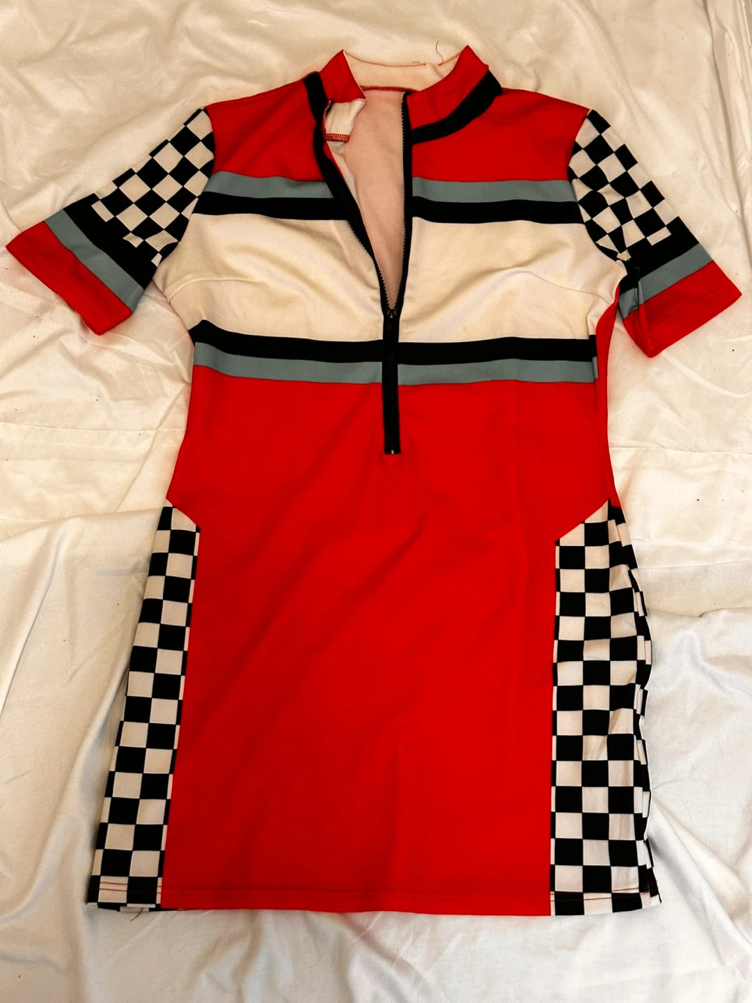 Race Car Driver Inspired Dress - photo 4