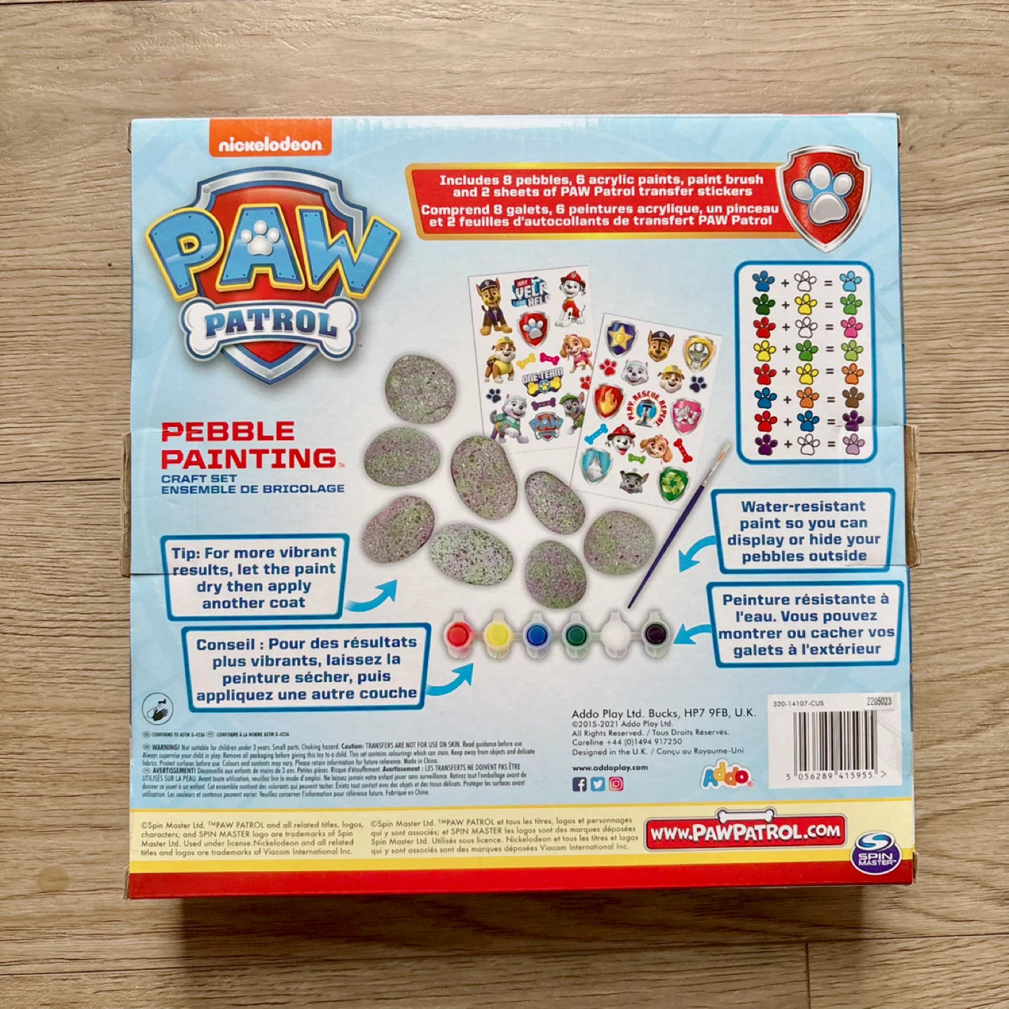 Brand new Paw Patrol Pebble Painting Craft Kit - photo 2