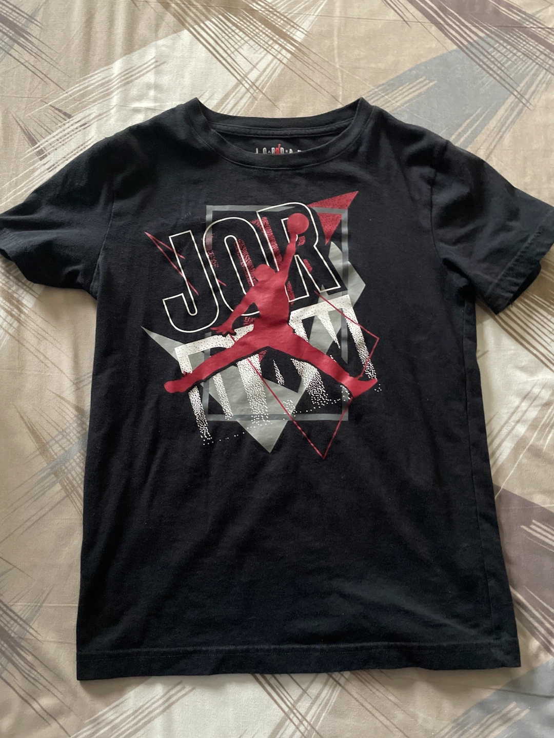 Jordan T-Shirt - Black, Size M (10-12 Yrs)