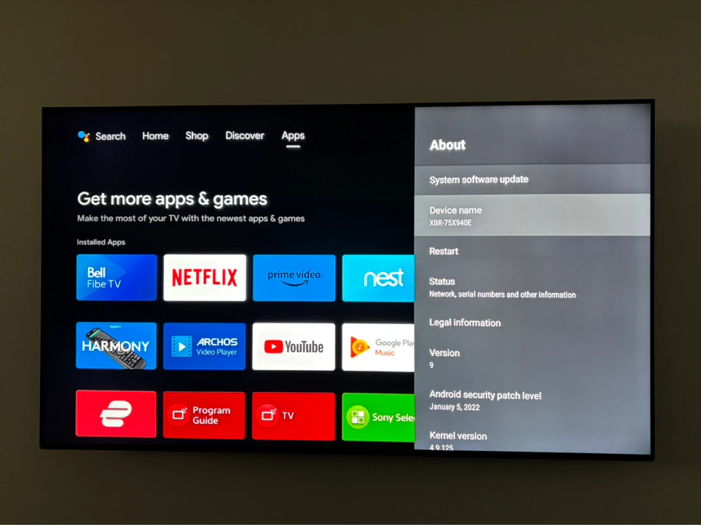 Like New ! 75” Sony 4K Premium TV (XBR-75X940E) with Stand - photo 3